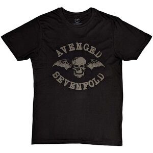Avenged Sevenfold Unisex Adult Deathbat Hi-Build T-Shirt / Black
